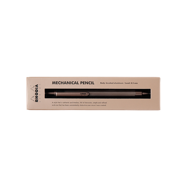 RHODIA スクリプトシャープペン 限定ブラウン | DELFONICS WEB SHOP