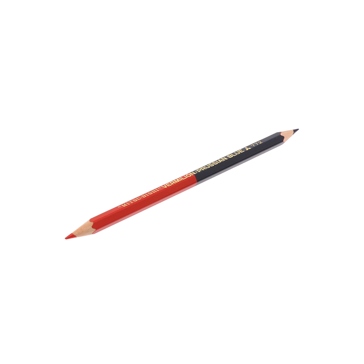 三菱鉛筆 朱藍鉛筆 772（12本入り） | DELFONICS WEB SHOP - デル