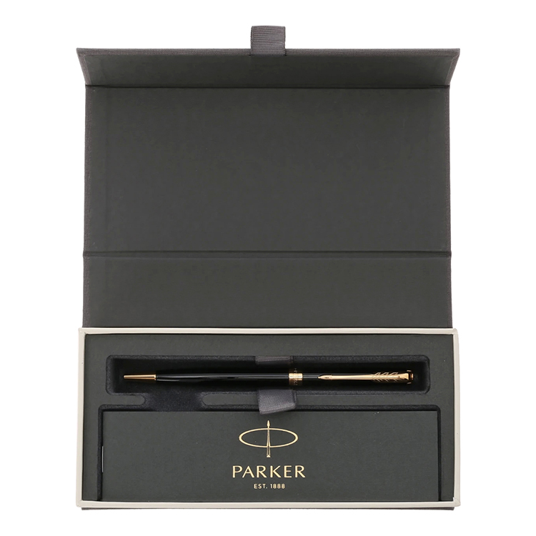 PARKER ソネット ボールペン ラックブラック スリム | DELFONICS WEB